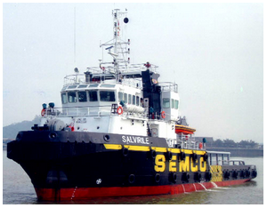 Import 50M 2 X 2500HP ANCHOR-HANDLING TUGBOAT from chinese wholesale supplier and manufacturer