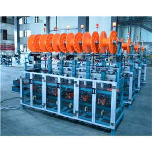 Import 6 heads 24 needles elastic flat mask cord earloop cord knitting machine from chinese wholesale supplier and manufacturer