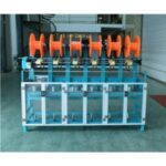 Import 6 heads 6 needles elastic round mask cord earloop cord knitting machine from chinese wholesale supplier and manufacturer