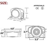 Import High Quality safety DC10-80V car reversing alarm, back up alarms with CE ES140 from chinese wholesale supplier and manufacturer