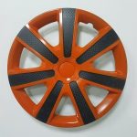 Import New Mold ! Bi-Color PP/ABS carbon fiber Car Wheel Center Rims ,13 14 15 inch Black and Blu from chinese wholesale supplier and manufacturer
