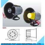 Import 1/6 tones 15w / 20w 4 Inch Auto Horn Auto Alarm 6-Tone Electronic Siren from chinese wholesale supplier and manufacturer