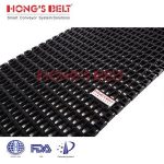 Import HONGSBELT HS-2600B modular plastic conveyor belt for heat shrink tunnel line from chinese wholesale supplier and manufacturer