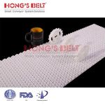 Import HONGSBELT HS-2500E modular plastic conveyor belt for candy making from chinese wholesale supplier and manufacturer
