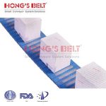 Import HONGSBELT HS-4800A-EL modular plastic conveyor belt for logistics from chinese wholesale supplier and manufacturer