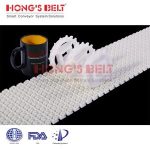 Import HONGSBELT HS-2500B modular plastic conveyor belt for bakery from chinese wholesale supplier and manufacturer