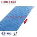 Import HONGSBELT HS-2500A modular plastic conveyor belt for food processing from chinese wholesale supplier and manufacturer