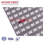Import HONGSBELT HS-3900C-N Roller top modular plastic conveyor belt for tire sorting line from chinese wholesale supplier and manufacturer