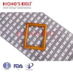Import HONGSBELT HS-3900C-N Roller top modular plastic conveyor belt for tire sorting line from chinese wholesale supplier and manufacturer