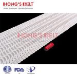 Import HONGSBELT HS-1500B-N Flush grid modular plastic conveyor belt for pizza making line from chinese wholesale supplier and manufacturer