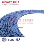 Import HONGSBELT HS-1400B modular plastic conveyor belt for spiral conveyors from chinese wholesale supplier and manufacturer