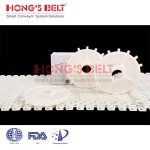 Import HONGSBELT HS-1200B modular plastic conveyor belt for spiral conveyors from chinese wholesale supplier and manufacturer