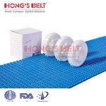 Import HONGSBELT HS-1100B-N modular plastic conveyor belt for food industry from chinese wholesale supplier and manufacturer