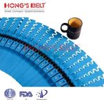Import HONGSBELT HS-2200-B1 modular plastic conveyor belt for spiral conveyors from chinese wholesale supplier and manufacturer