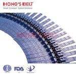 Import HONGSBELT HS-2200A modular plastic conveyor belt for spiral conveyors from chinese wholesale supplier and manufacturer