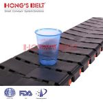 Import HONGSBELT HS-1800E modular plastic conveyor belt for orginal paper transporting from chinese wholesale supplier and manufacturer