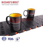 Import HONGSBELT HS-1800B modular plastic conveyor belt for car washing line from chinese wholesale supplier and manufacturer