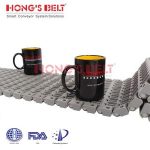Import HONGSBEL HS-1700B Flush grid modular plastic conveyor belt for tire industry from chinese wholesale supplier and manufacturer