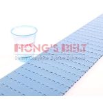 Import HONGSBELT HS-200A-HD Flat top modular plastic conveyor belt for meat processing from chinese wholesale supplier and manufacturer