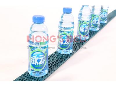 Import HS-F1000-84B 84mm Flush Grid modular plastic conveyor belt for beverage industry from chinese wholesale supplier and manufacturer
