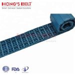 Import HONGSBELT HS-F1000-85A-GB modular plastic conveyor belt for beverage industry from chinese wholesale supplier and manufacturer