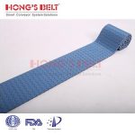Import HONGSBELT HS-1000A Flat top modular plastic conveyor belt for food industry from chinese wholesale supplier and manufacturer