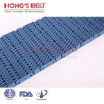 Import HONGSBELT HS-901D-HD Raised Bid modular plastic conveyor belt for sterillization from chinese wholesale supplier and manufacturer