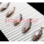 Import HONGSBELT HS-103B-HD-N Flush grid modular plastic conveyor belt for meat seafood processin from chinese wholesale supplier and manufacturer