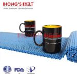 Import HONGSBELT HS-1100B-N-EL modular plastic conveyor belt for food industry from chinese wholesale supplier and manufacturer
