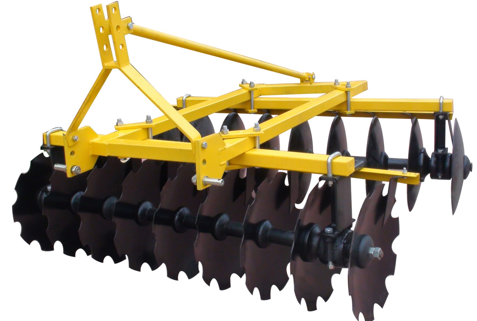 Import tractor mounted light duty offset disc harrow from chinese wholesale supplier and manufacturer