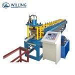Import half round gutter roll forming machine from chinese wholesale supplier and manufacturer