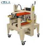 Import Semi-auto top and bottom belts driven carton box sides sealer case tape sealing machines t from chinese wholesale supplier and manufacturer
