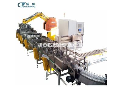 Import Full Automatic High Speed Bottled Water Filling Production Line Usage Robot Palletizer from chinese wholesale supplier and manufacturer