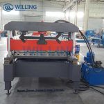 Import Automatic Hangzhou China Wall/Roof/Door Panel Roll Forming Machine from chinese wholesale supplier and manufacturer
