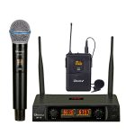 Import Digital Diversity 2×30 channels UHF Handheld Wireless Microphone UH-16-MM from chinese wholesale supplier and manufacturer