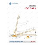 Import DC3023 derrick crane from chinese wholesale supplier and manufacturer