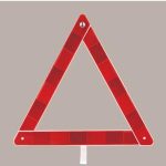 Import Hot sale car emergency traffic reflective professional warning triangle from chinese wholesale supplier and manufacturer
