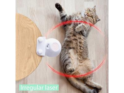 Import Electronic Pet Cat Toy feather Smart Automatic Sensing laser Obstacles USB Electric Funny from chinese wholesale supplier and manufacturer