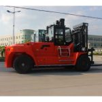 Import 28 Ton Diesel Heavy Forklift Truck Color Orange Lift Containers from chinese wholesale supplier and manufacturer