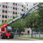 Import 11Ton Telescopic Crane Loader Forklift from chinese wholesale supplier and manufacturer