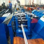 Import Automatic ceiling t-grids shaped steel bar frame metal stud and track t grid machine from chinese wholesale supplier and manufacturer