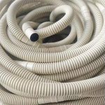Import 50m UV air conditioner PVC corrugated drain pipe 164ft ac plastic flexible drain hose from chinese wholesale supplier and manufacturer