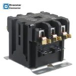 Import Hot Sale Air Conditioner AC magnetic contactors price HCDP series 3 poles 120V 50A from chinese wholesale supplier and manufacturer