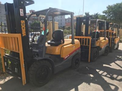Import 3 Ton Diesel Small Forklift work in container and warehouse attachment side shift from chinese wholesale supplier and manufacturer