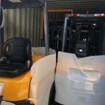 Import 3 Ton Diesel Small Forklift work in container and warehouse attachment side shift from chinese wholesale supplier and manufacturer
