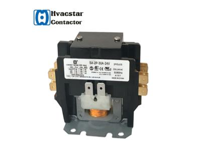 Import 2020 CUL Certified HVAC Definite Purpose Brand Magnetic 2 Pole 30A Type Contactor from chinese wholesale supplier and manufacturer