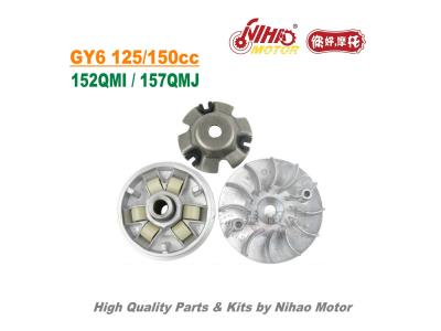 Import TZ-04 125cc 150cc Variator Set Drive Pulley GY6 Parts Chinese Scooter Motorcycle 152QMI 15 from chinese wholesale supplier and manufacturer