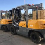 Import Small 5Ton Diesel Forklift work in Container LIft Height 4.5 Meter from chinese wholesale supplier and manufacturer