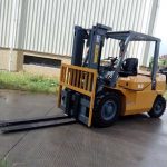 Import Small 5Ton Diesel Forklift work in Container LIft Height 4.5 Meter from chinese wholesale supplier and manufacturer