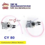 Import HU06 Motorcycle carburetor for XH90 AX100 CY80 Engine parts scooter spare Nihao Motor from chinese wholesale supplier and manufacturer